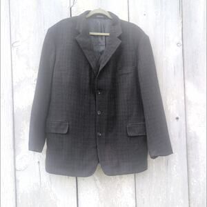 Vintage Stafford 100% Wool Soft Tweed Sport Coat Men's 48R
